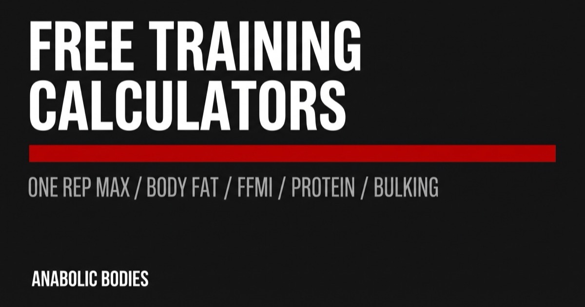 Free lifting calculators