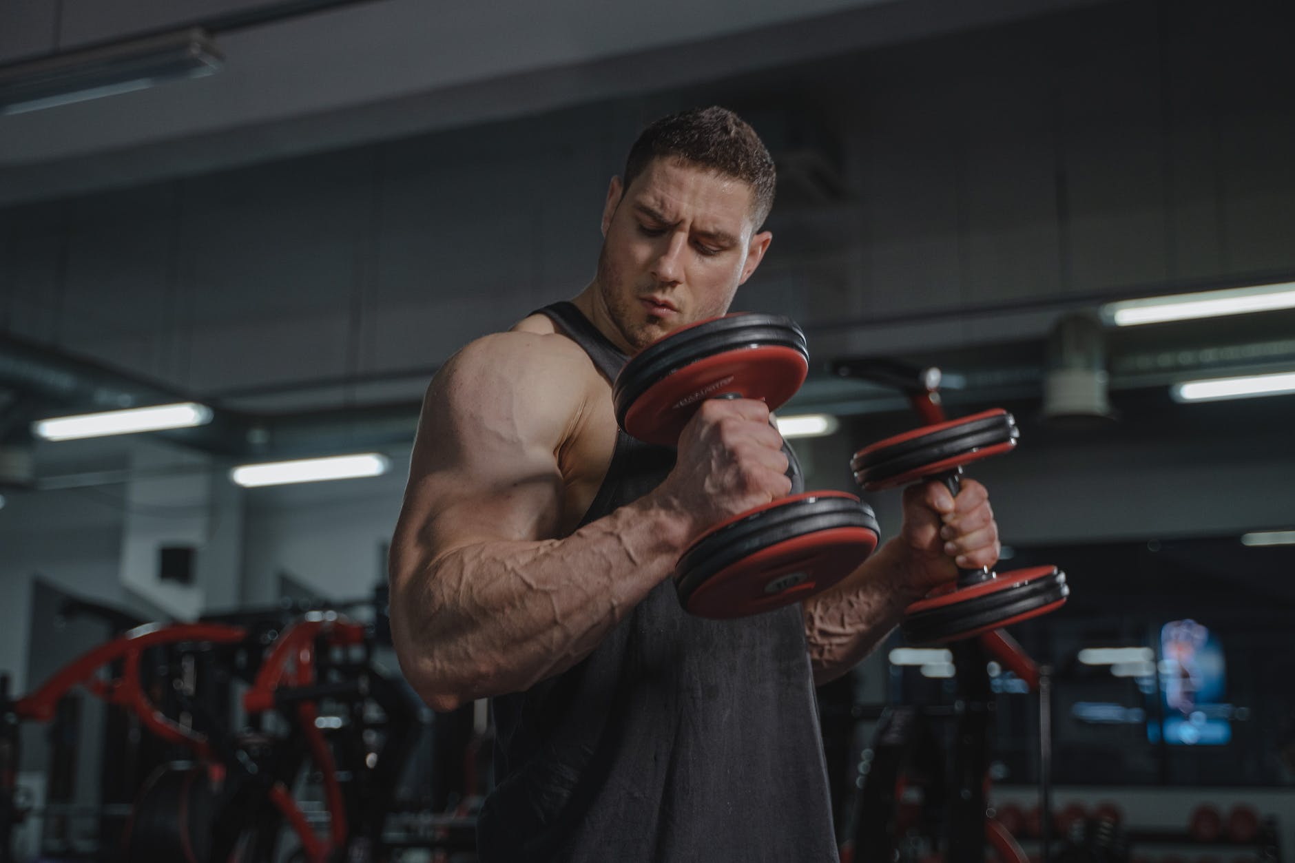 compound lifts with dumbbells